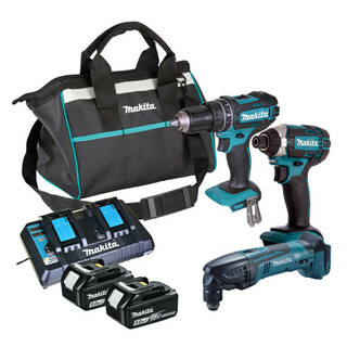 Makita 18V LXT 3 Piece Kits